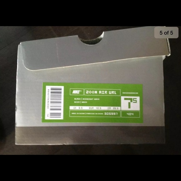 NIKE SB ZOOM SKATE BOARD SHOES Rare S 7.5us Mens - Picture 6 of 6